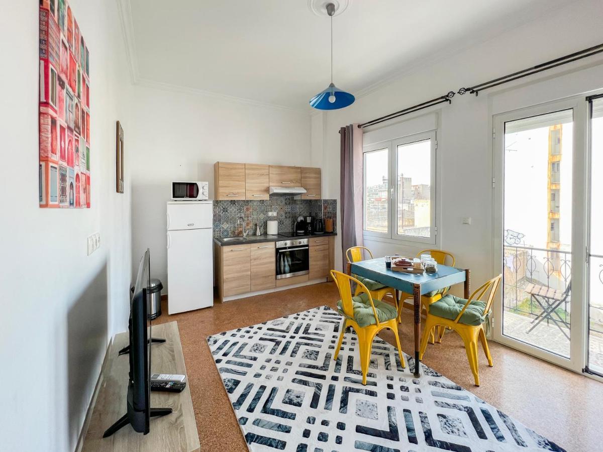 Soho Artsy 55Sqm Apt With Acropolis View Appartement Athene Buitenkant foto