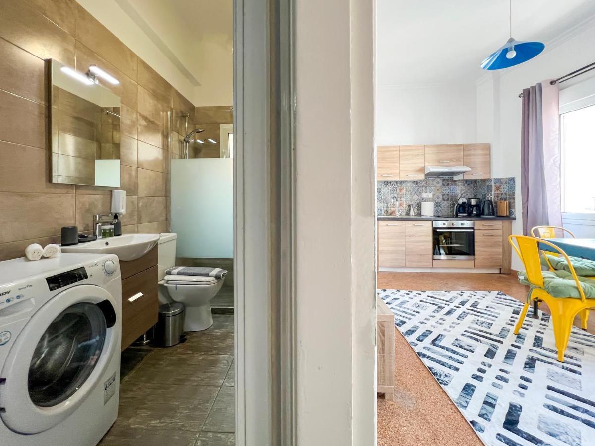 Soho Artsy 55Sqm Apt With Acropolis View Appartement Athene Buitenkant foto