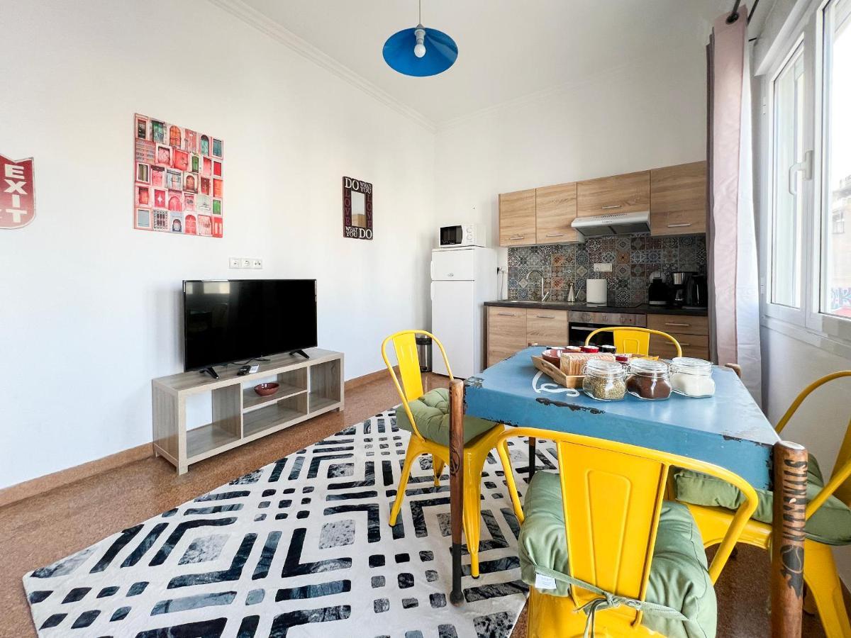 Soho Artsy 55Sqm Apt With Acropolis View Appartement Athene Buitenkant foto