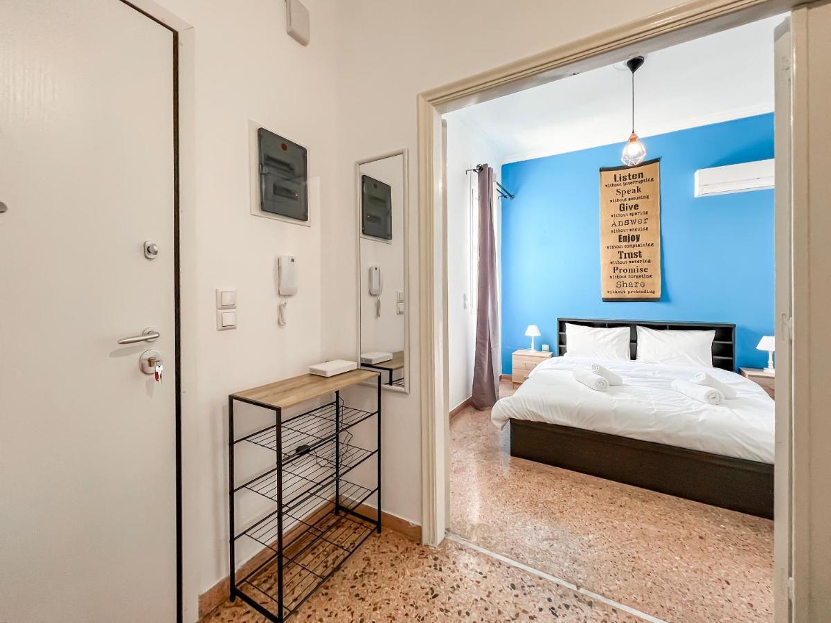 Soho Artsy 55Sqm Apt With Acropolis View Appartement Athene Buitenkant foto